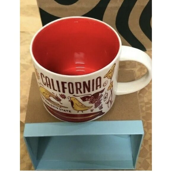 New 2022 Starbucks Coffee Mug Been There Series California Cup 14 Oz NWT - Picture 2 of 3